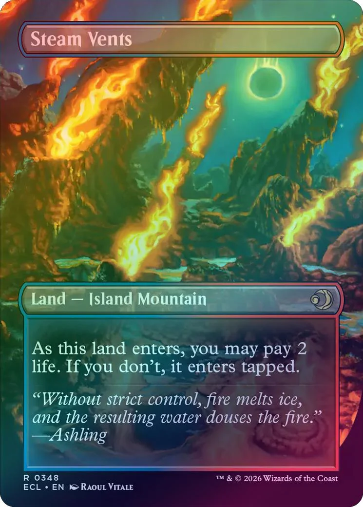 Steam Vents // Steam Vents - Borderless (Foil) (ECL) - Image 2