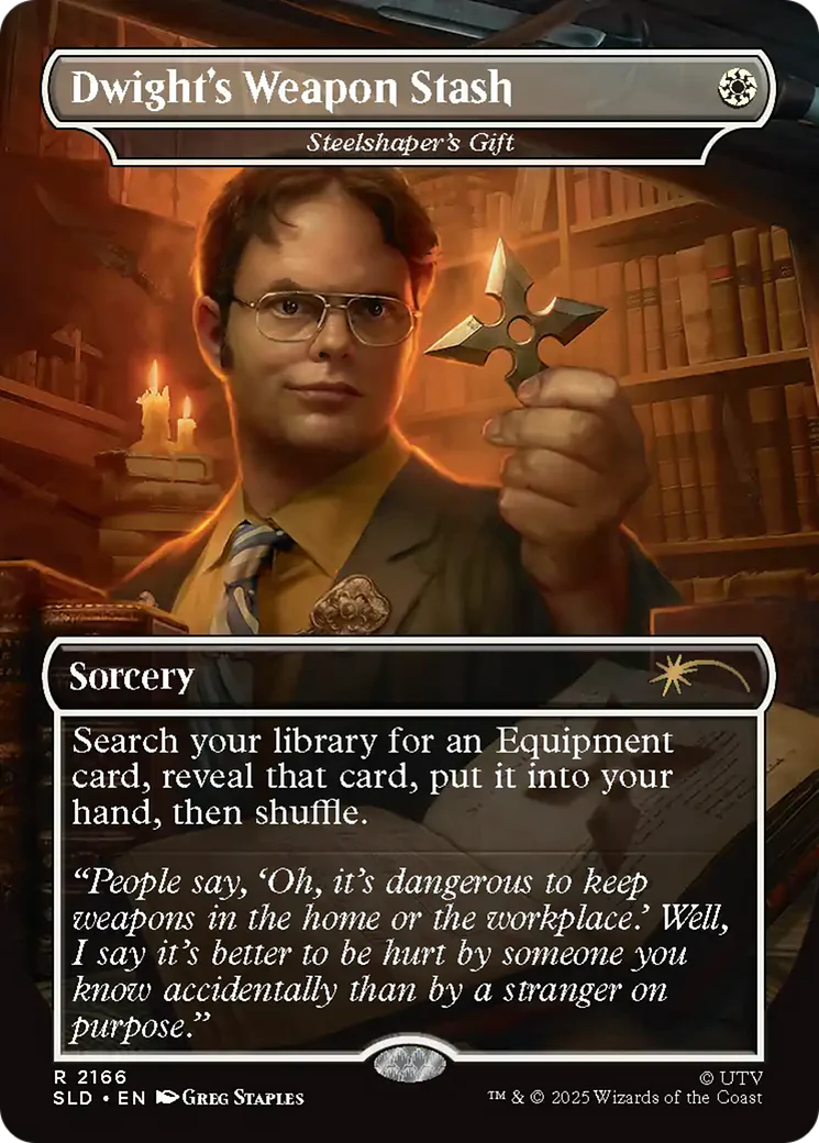 Dwight's Weapon Stash // Steelshaper's Gift - The Office: Dwight's Destiny (SLD)