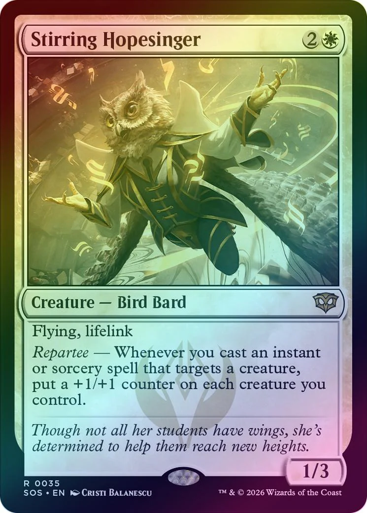 Stirring Hopesinger (Foil) (SOS)
