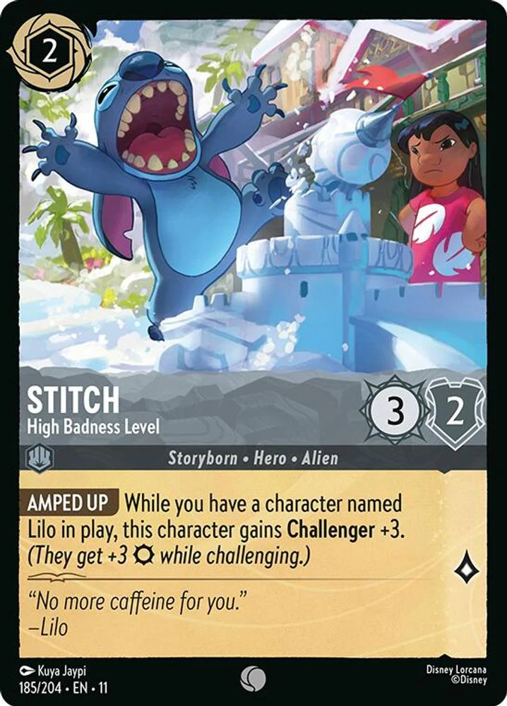 Stitch (High Badness Level) - 185/204 - Common