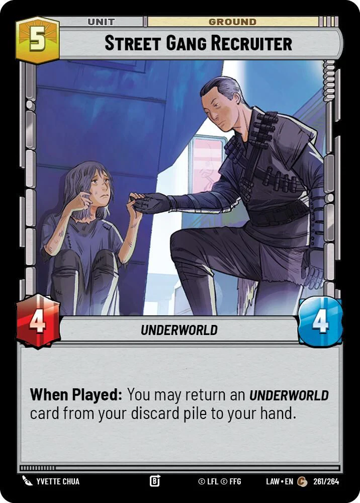 Street Gang Recruiter - 261/264 - Common