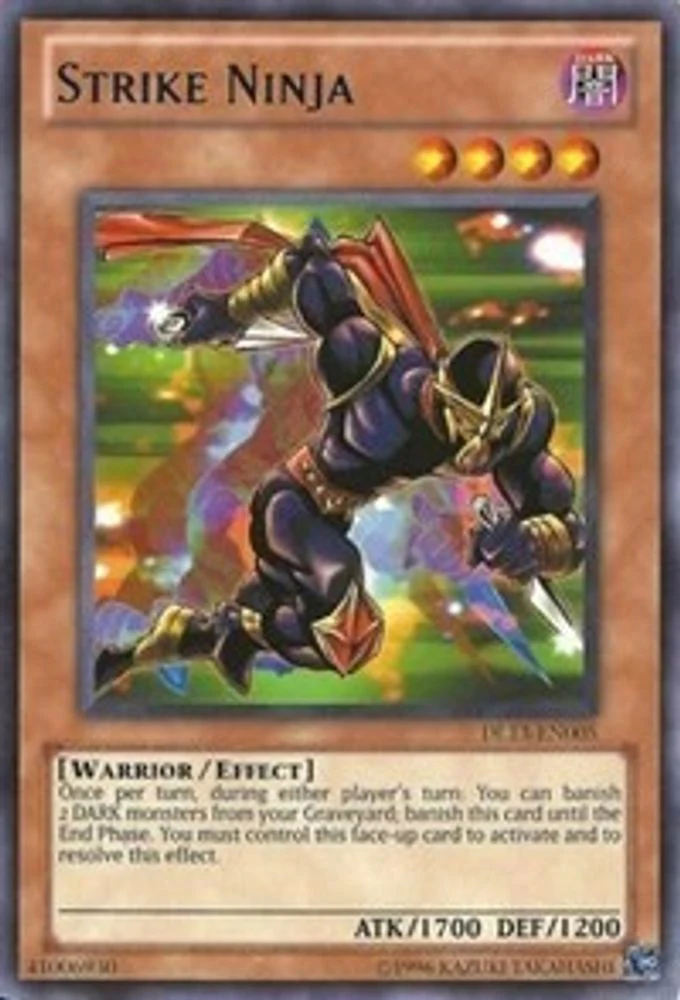 Strike Ninja (Blue) - DL13-EN005 - Rare