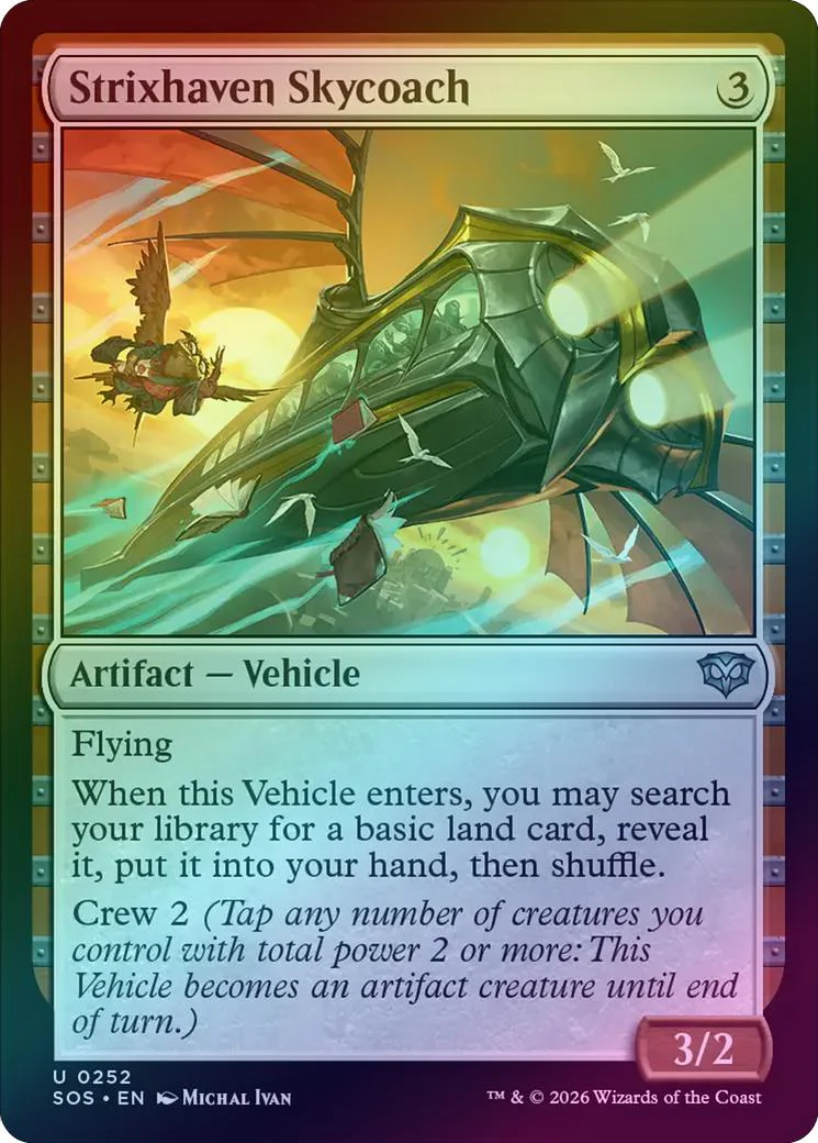 Strixhaven Skycoach (Foil) (SOS)