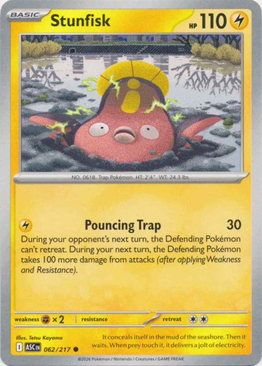 Stunfisk - 062/217 - Common