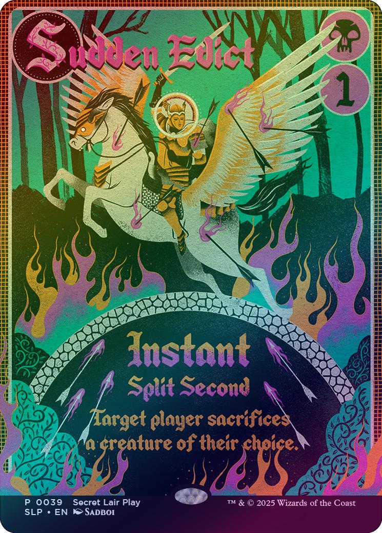 Sudden Edict (Foil) (SLP)