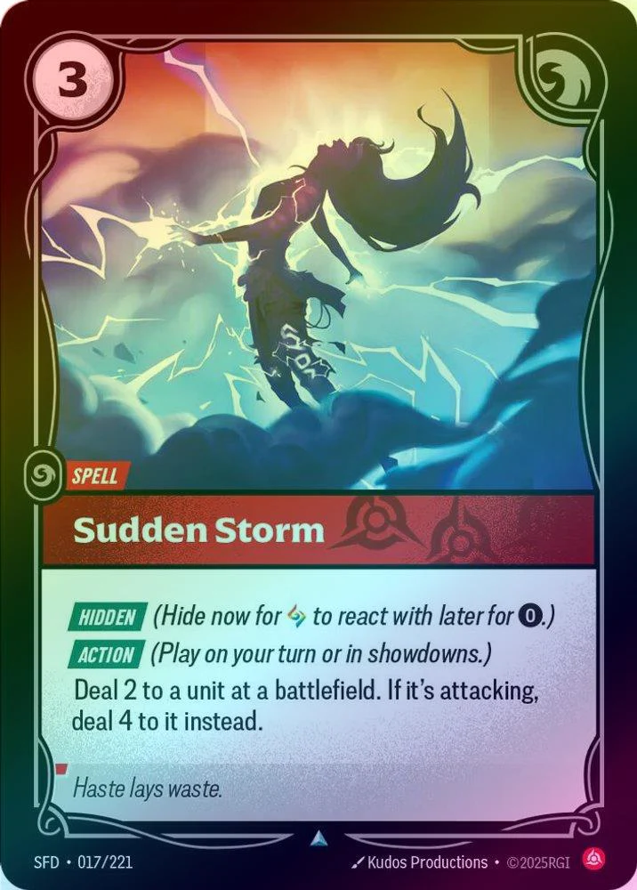 Sudden Storm - 017/221 - Uncommon (Foil)