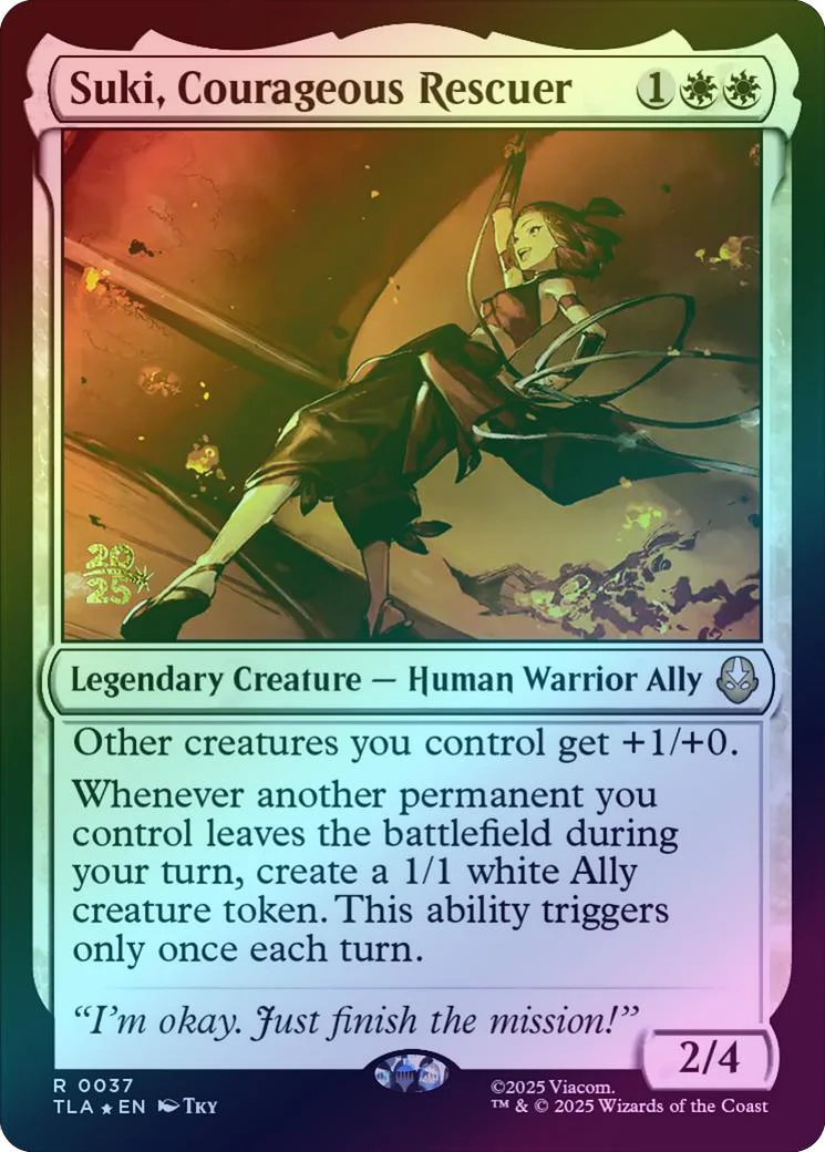 Suki, Courageous Rescuer - Prerelease Promo (Foil) (PTLA)