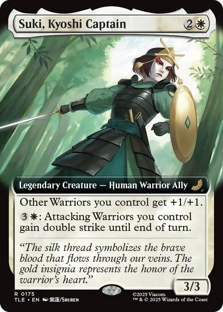 Suki, Kyoshi Captain - Extended Art (TLE)