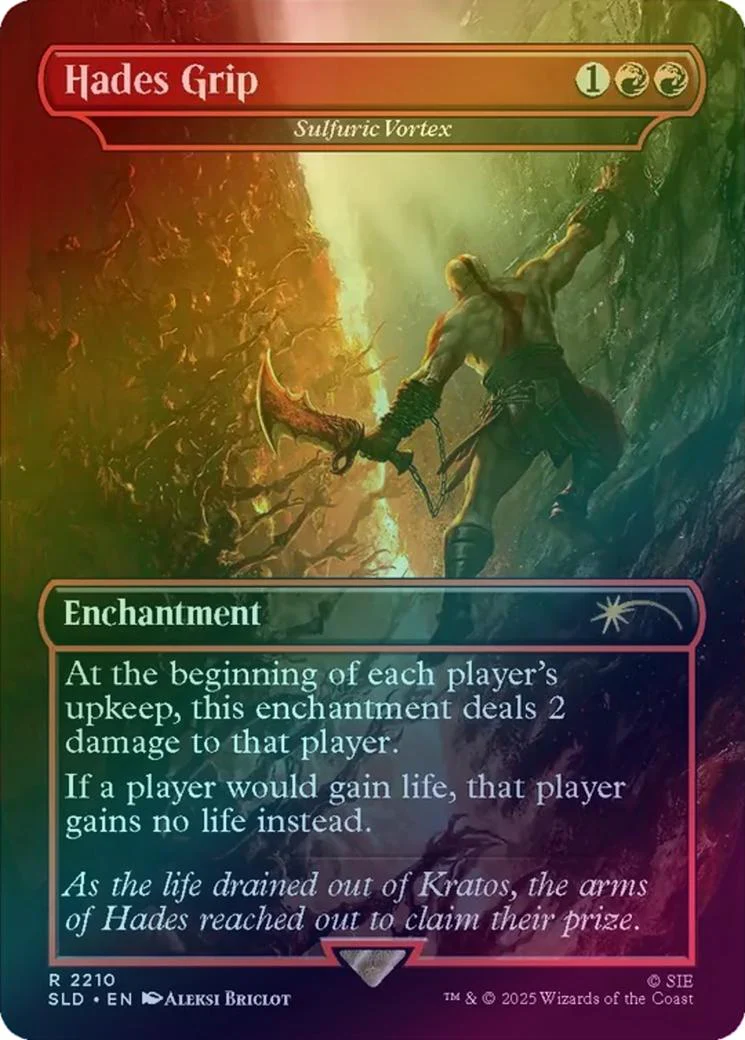 Hades Grip // Sulfuric Vortex - God Of War: Greek (Rainbow Foil) (SLD)