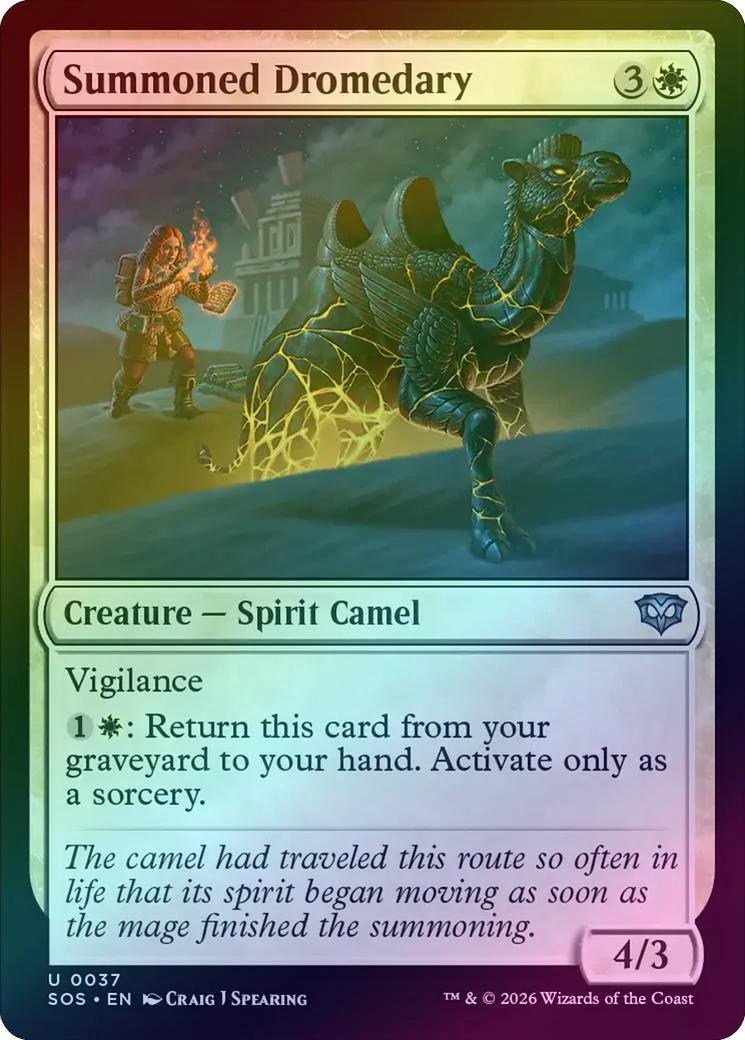 Summoned Dromedary (Foil) (SOS)