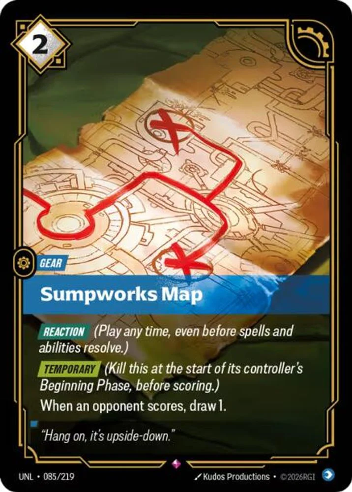 Sumpworks Map - 085/219 - Rare