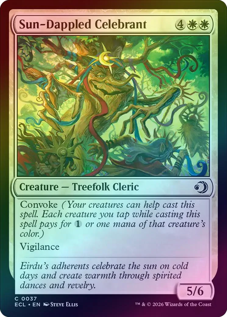 Sun-Dappled Celebrant (Foil) (ECL)