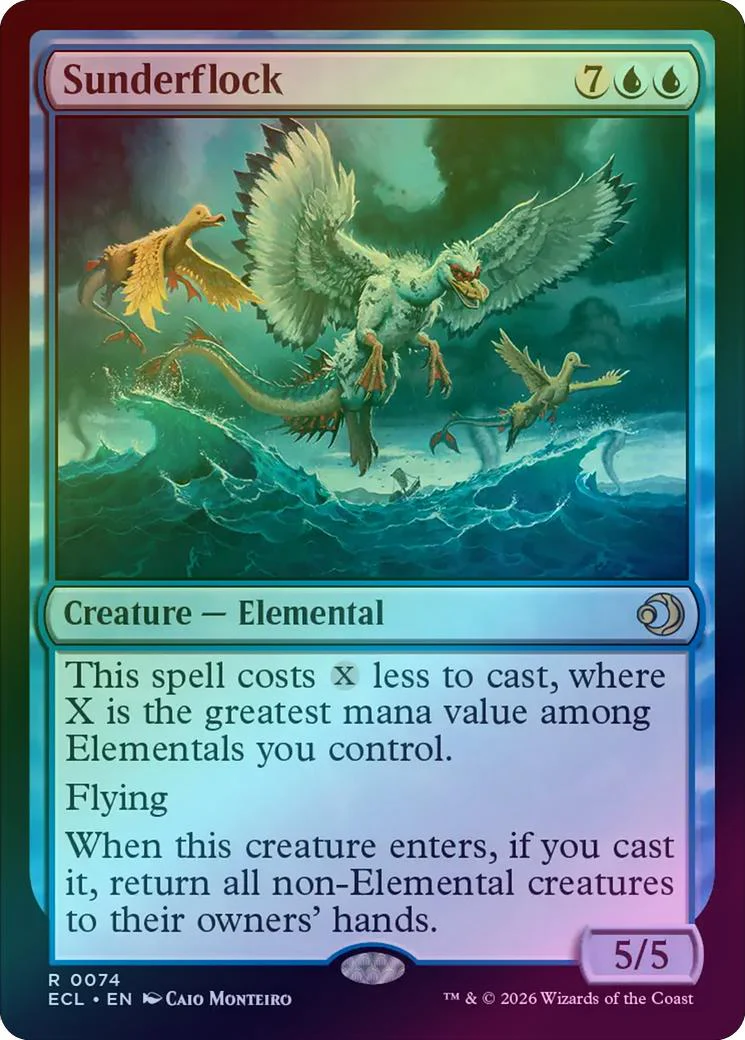Sunderflock (Foil) (ECL)