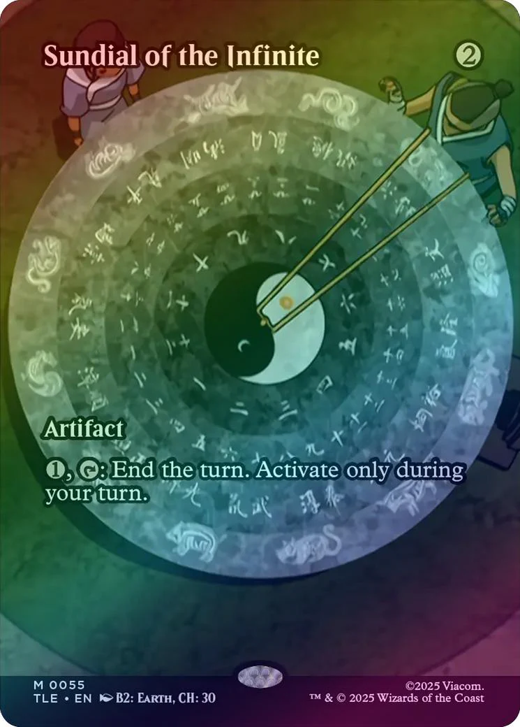 Sundial of the Infinite - Borderless Source Material (Foil) (TLE)