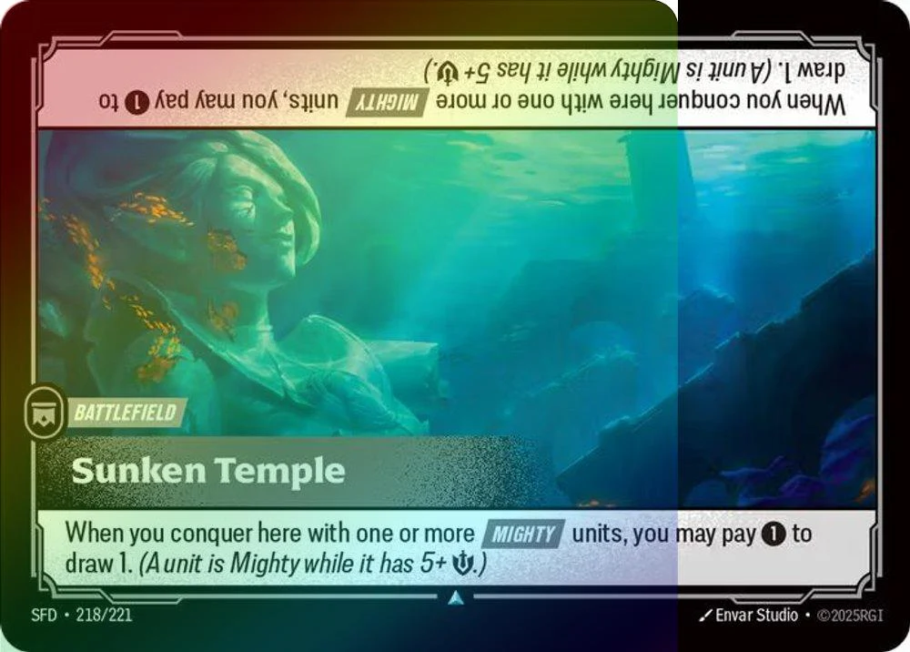 Sunken Temple - 218/221 - Uncommon (Foil)
