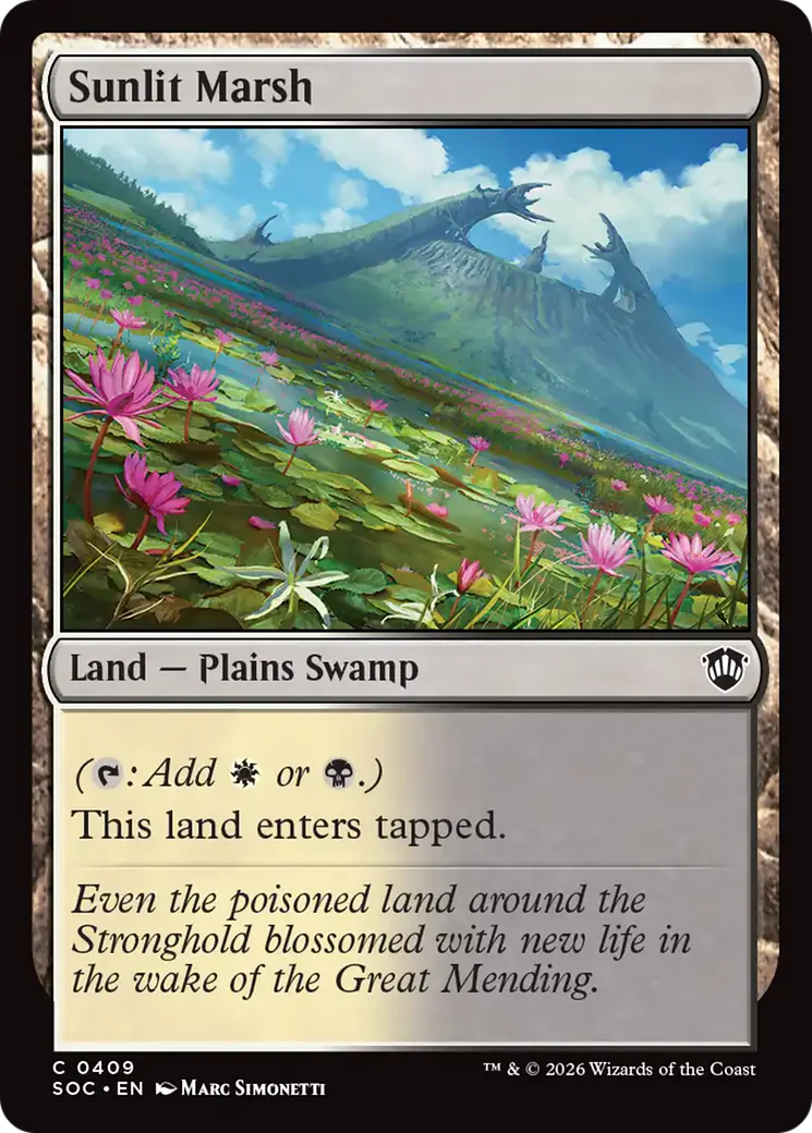 Sunlit Marsh (SOC)
