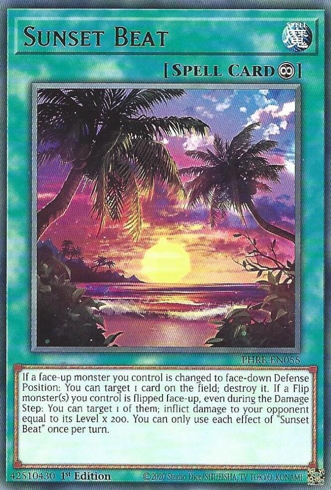 Sunset Beat - PHRE-EN055 - Rare - 1st Edition