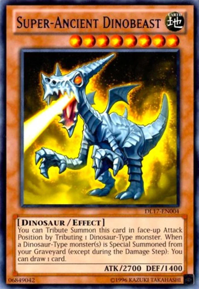 Super-Ancient Dinobeast (Purple) - DL17-EN004 - Rare