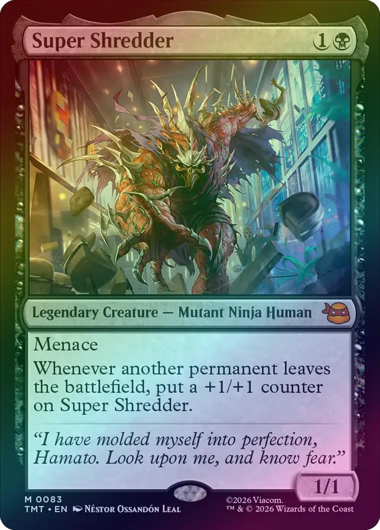 Super Shredder (Foil) (TMT)