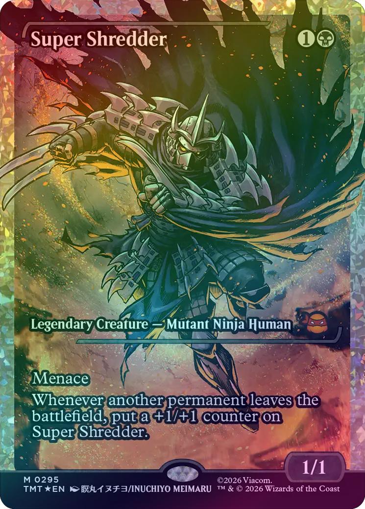 Super Shredder - Japan Showcase (Fracture Foil) (TMT)