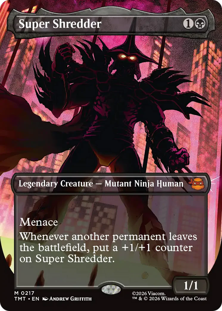 Super Shredder - Silhouette Showcase (TMT)