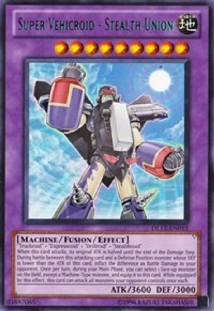 Super Vehicroid - Stealth Union (Green) - DL12-EN011 - Rare