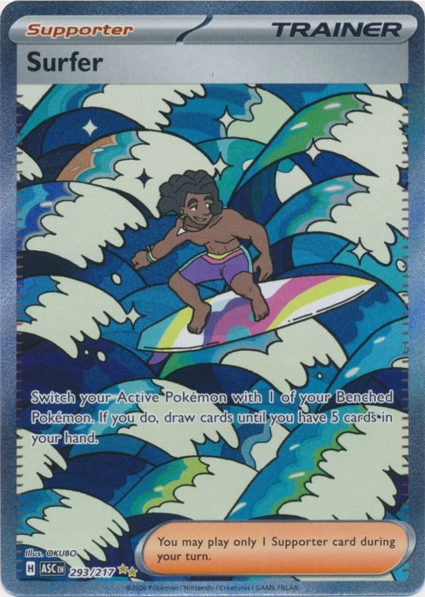 Surfer - 293/217 - Special Illustration Rare