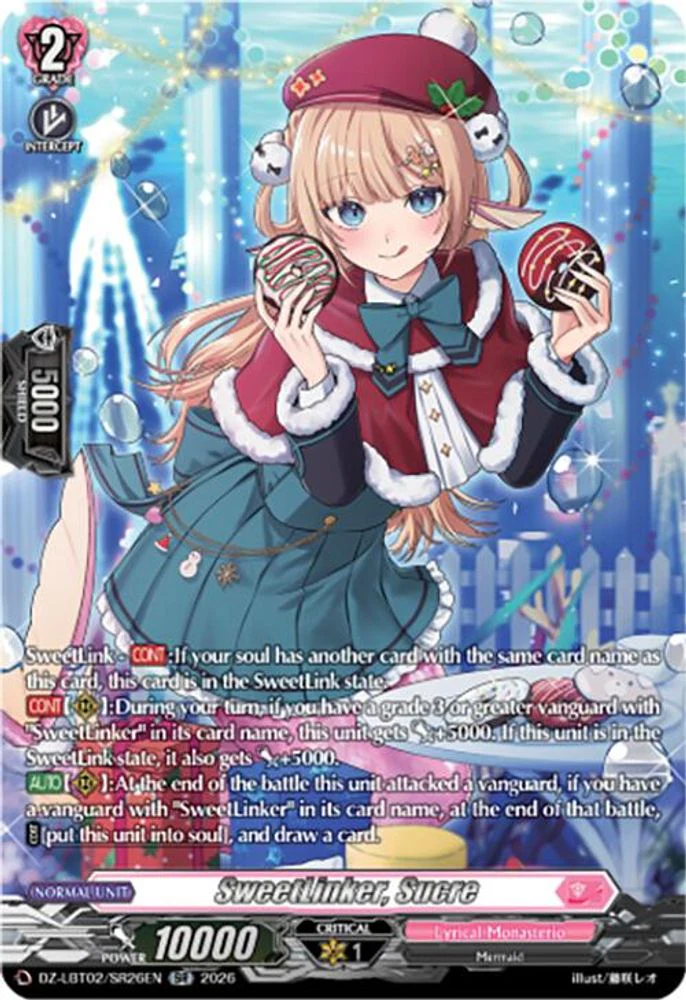 SweetLinker, Sucre (SR) - DZ-LBT02/SR26EN - Silver Rare