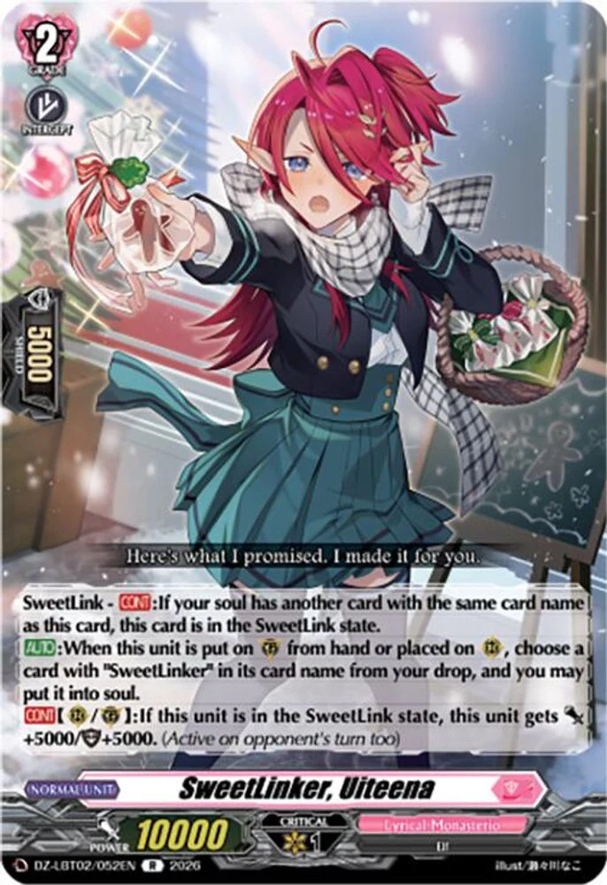 SweetLinker, Uiteena - DZ-LBT02/052EN - Rare