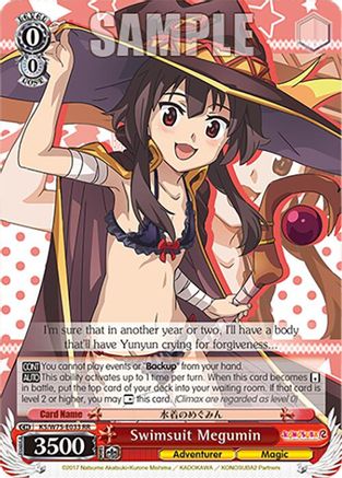 Swimsuit Megumin - KS/W75-E033 - Double Rare