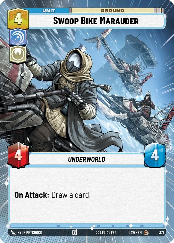 Swoop Bike Marauder (Hyperspace) - 371 - Common