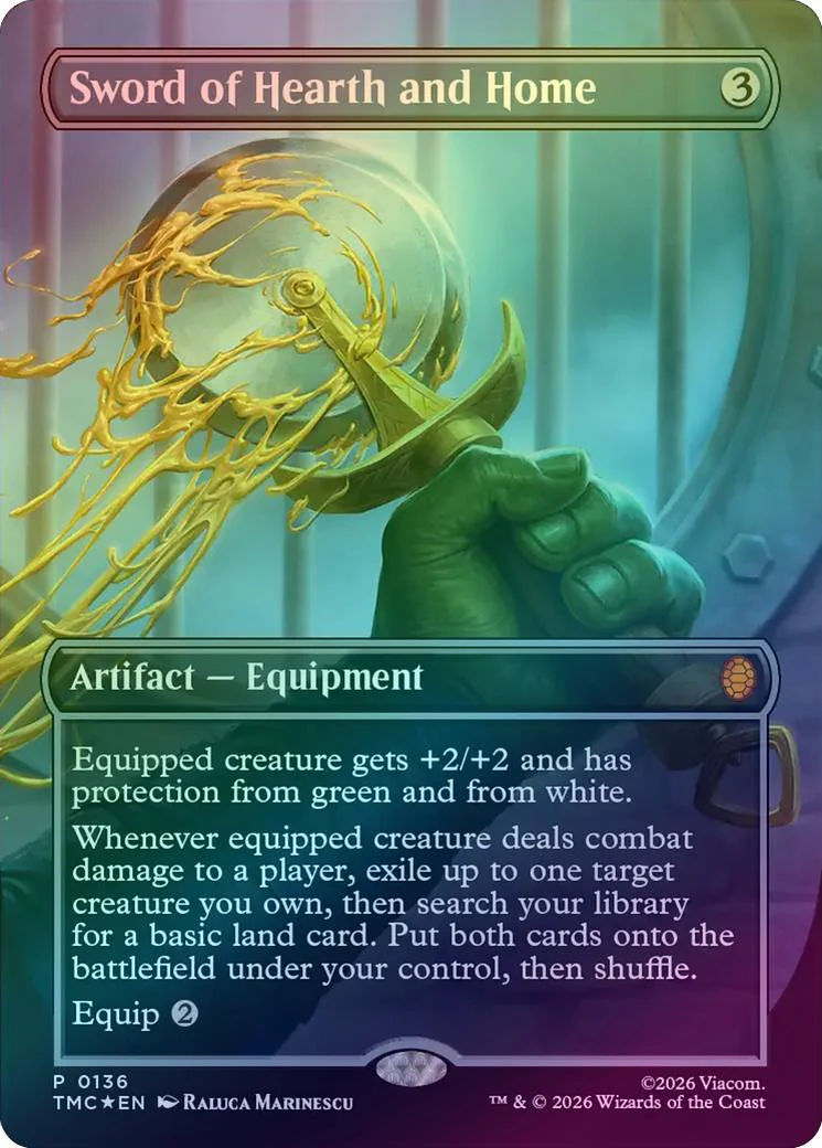 Sword of Hearth and Home - Pizza Promo (Foil) (TMC)