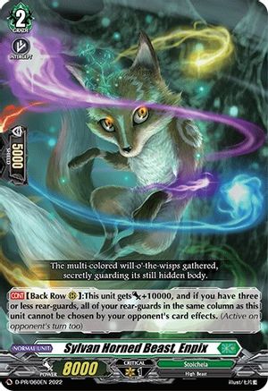 Sylvan Horned Beast, Enpix (060) - D-PR/060EN - Promo
