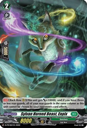 Sylvan Horned Beast, Enpix (Holo Foil) - D-PR/061EN - Promo