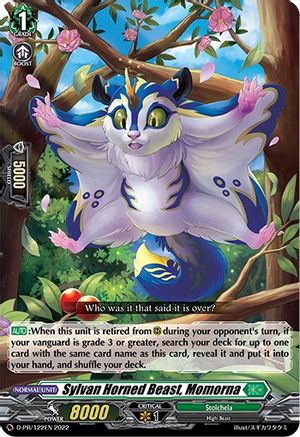 Sylvan Horned Beast, Momorna - D-PR/122EN - Promo