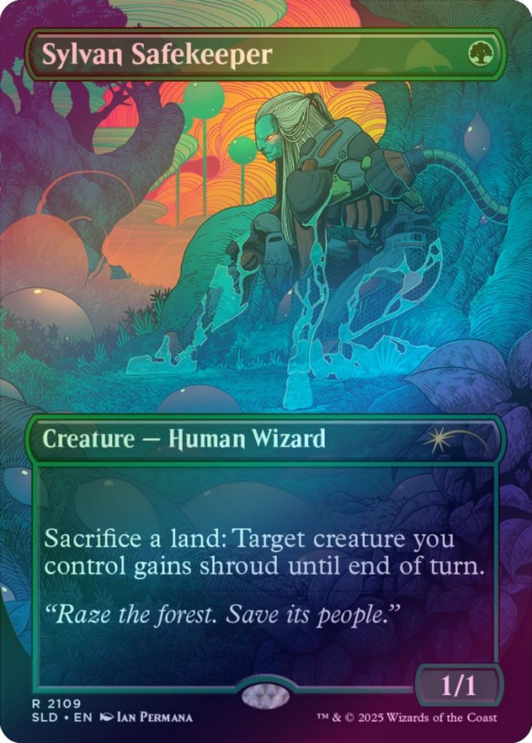 Sylvan Safekeeper - Alien Auroras (Galaxy Foil) (SLD)