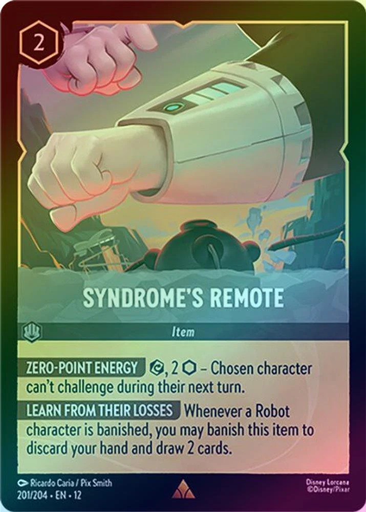 Syndrome's Remote - 201/204 - Rare (Foil)