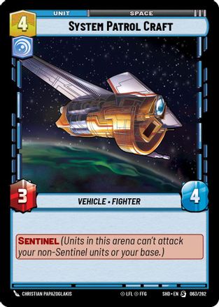 System Patrol Craft - 063/262 - Special