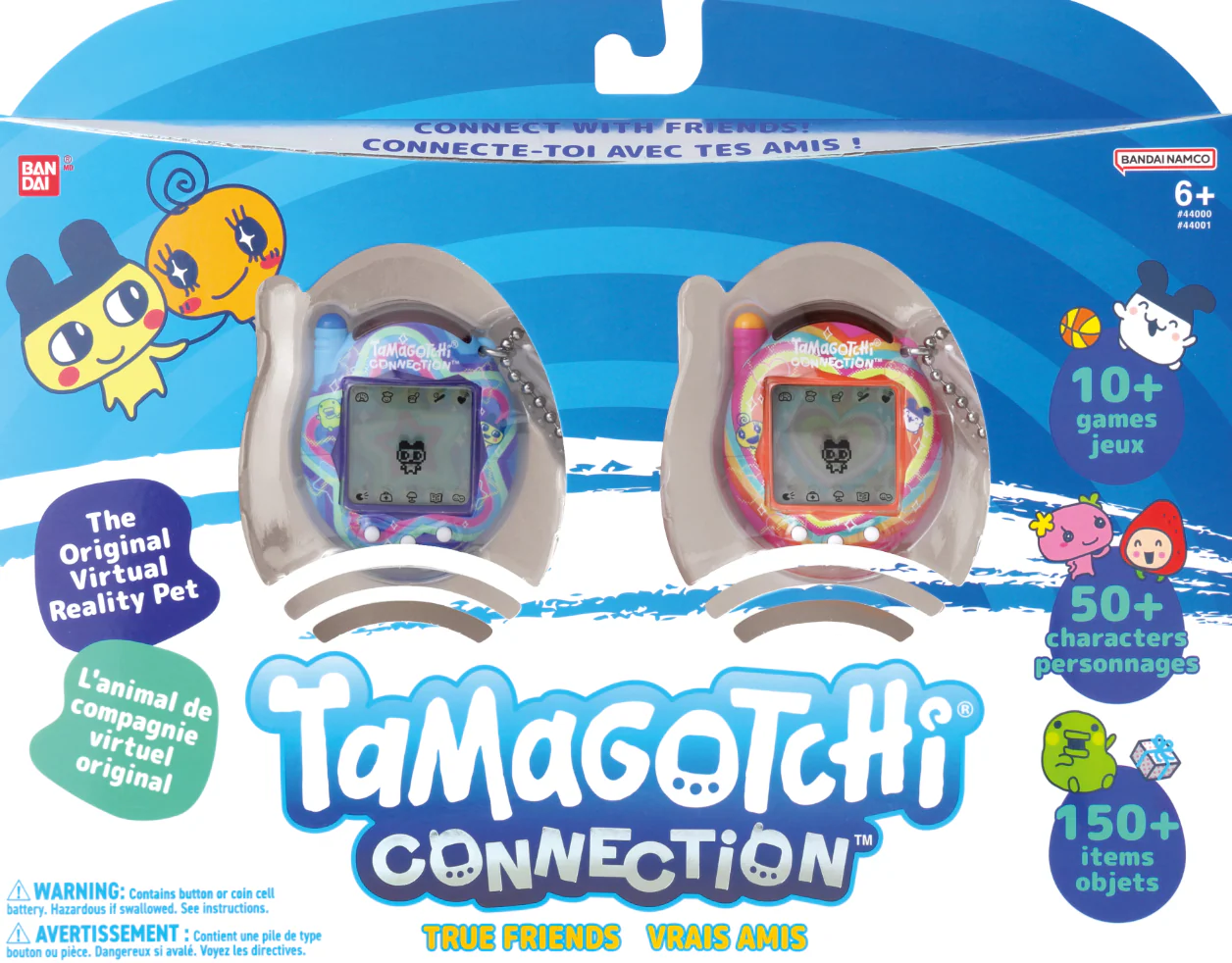 Tamagotchi Connection: True Friends 2PC Set Heart Aura/Star Aura