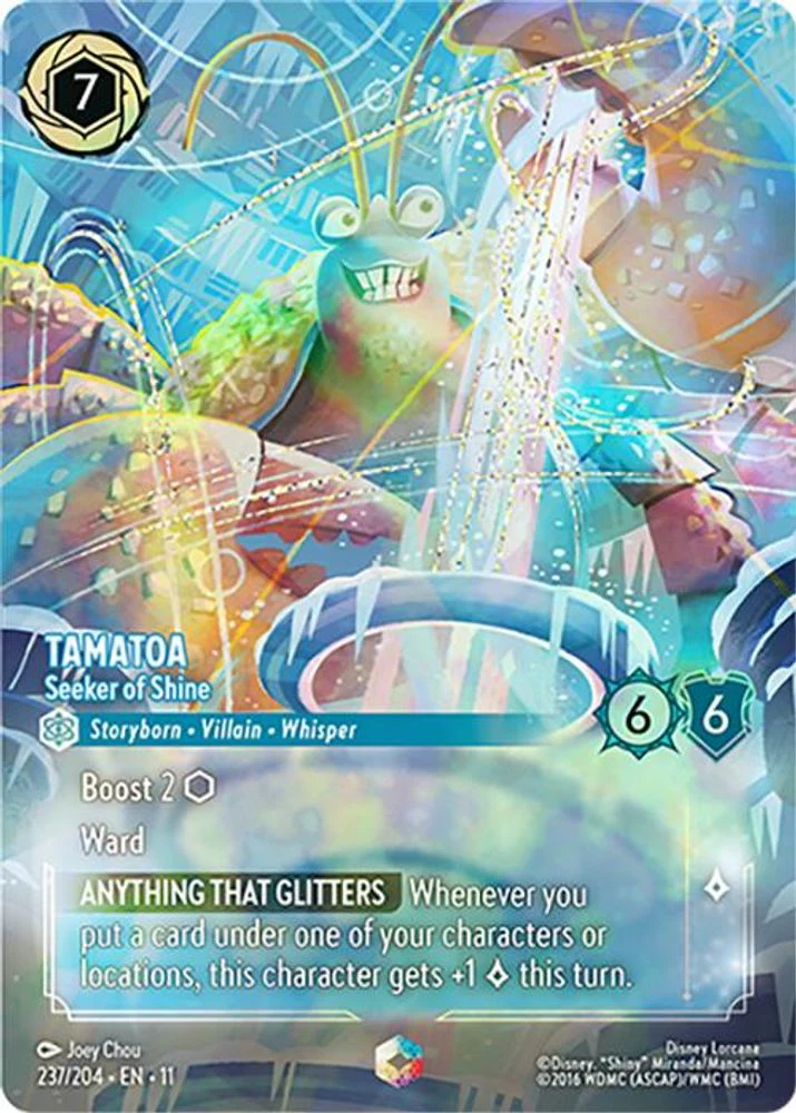 Tamatoa (Seeker of Shine) - 237/204 - Enchanted