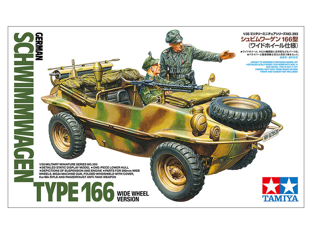 Tamiya - German Schwimmwagen Type 166 1/35 [35393]