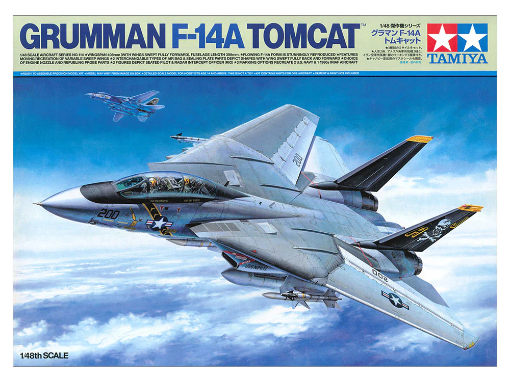 Tamiya - Grumman F-14A Tomcat 1/48 [61114]