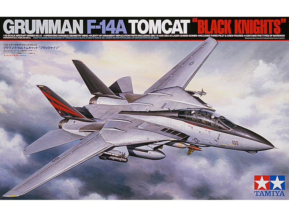 Tamiya - Grumman F-14A Tomcat 'Black Knights' 1/32 [60313]