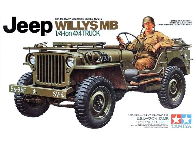 Tamiya - Jeep Willys MB 1/4ton 4X4 Truck 1/35 [35219]