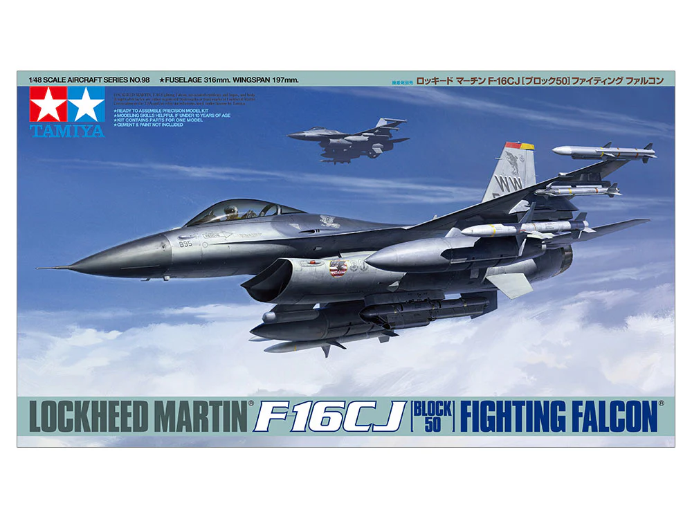 Tamiya - Lockheed Martin F-16CJ [Block 50] Fighting Falcon 1/48 [61098]
