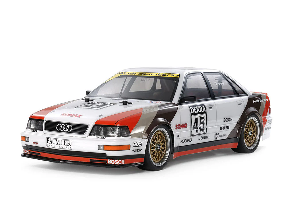 Tamiya RC Kits - 1991 Audi V8 Touring (DTM) (TT-02) 1/10 [58682]