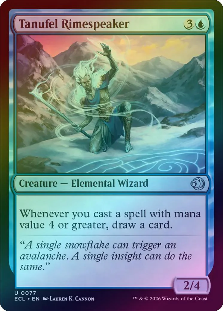 Tanufel Rimespeaker (Foil) (ECL)