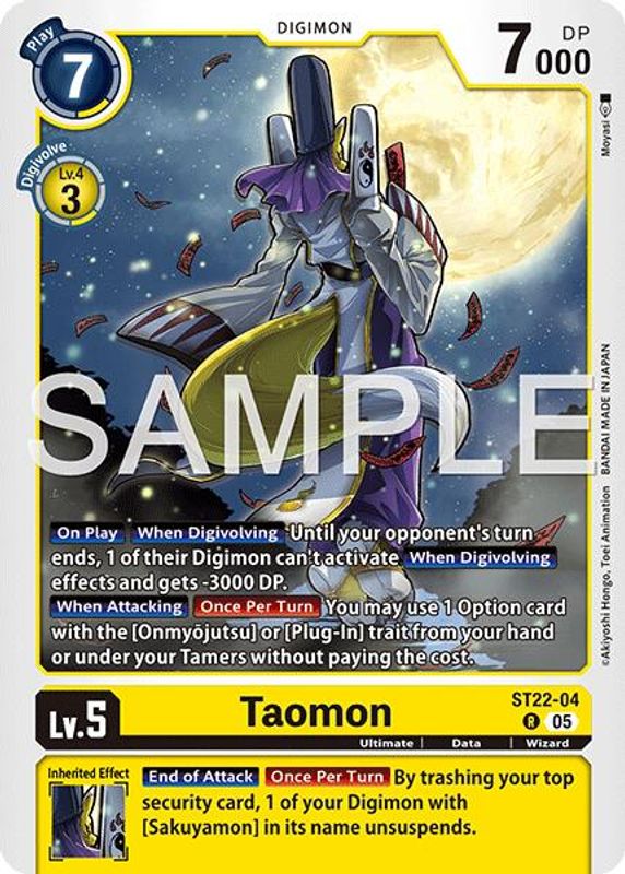 Taomon - ST22-04 - Rare