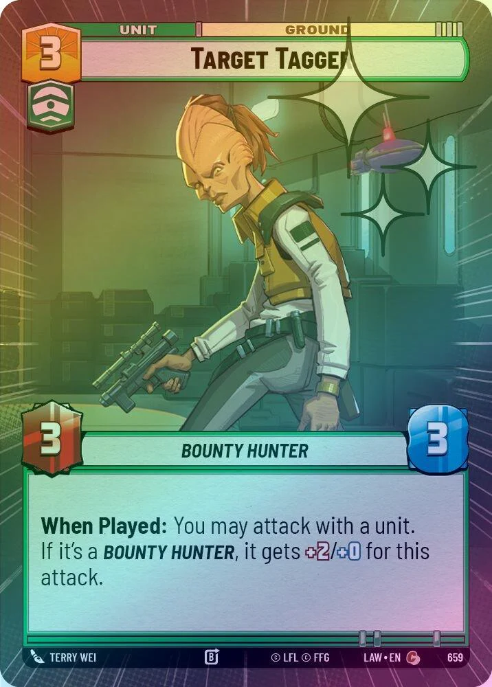 Target Tagger (Hyperspace Foil) - 659 - Common (Foil)