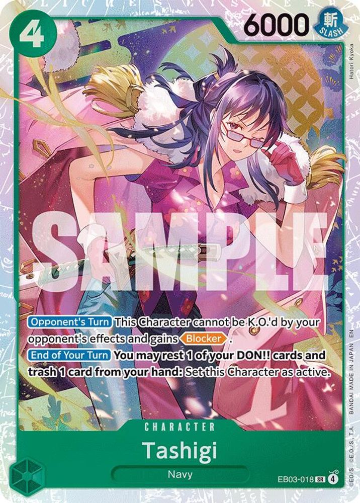 Tashigi - EB03-018 - Super Rare